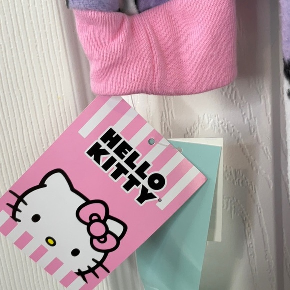 Hello Kitty Big Girls Hooded Costume
Print Fleece Pajama Sleeper Size L (10/12) - Picture 9 of 9